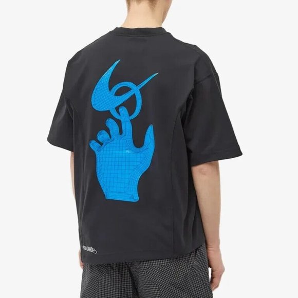 Nike x Off-White T-Shirt Black XL DN1757-010 - Picture 3 of 7